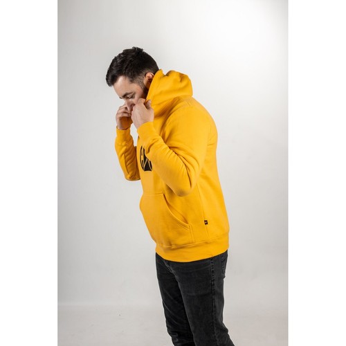 CAT Trademark Hooded Sweatshirt Mens Caterpillar Durable Work Hoodie Sweater - Picture 20 of 21