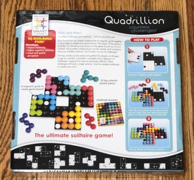 Quadrillion. Click & Play! Logic Game Made by Smart Games How to