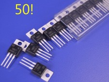 50 On Semiconductor LM7805 Linear Voltage Regulators 5V 2.2A High-End Device