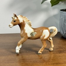 Vintage Pinto Horse Figurine Ceramic Statue Made in Japan Enesco
