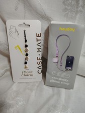 Heyday Crossbody Phone Strap And Mini Phone Charm