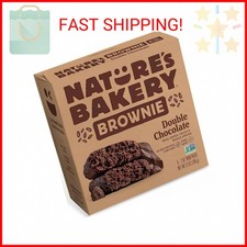 NATURES BAKERY Double Chocolate Brownies, 2 OZ