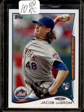 2014 Topps Update Jacob deGrom RC Rookie #US-50a Mets