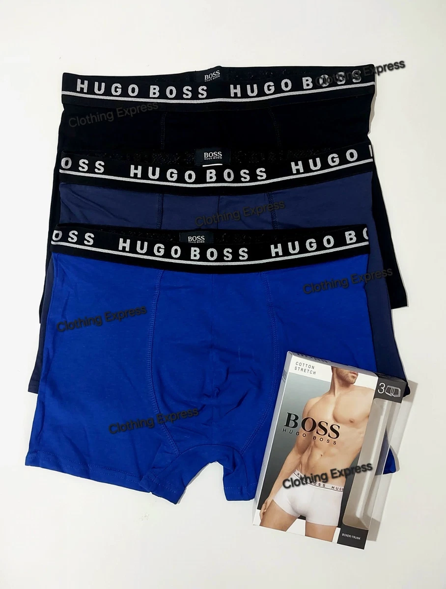 BOSS Boxershorts voor heren, Open Blue480, XXL