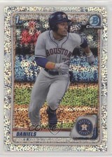 2020 Bowman Draft Chrome Sparkle Refractor Zach Daniels #BD-133 02l6