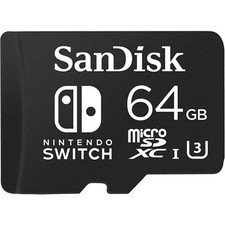 SanDisk SDSQXBO064GANCZ 64GB MicroSDXC Memory Card