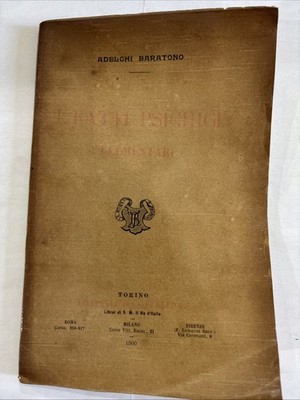 DIE ELEMENTAREN PSYCHISCHEN FAKTEN ADELCHI BARATONO BRÜDER MUND 1900