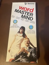 INVICTA Word Mastermind Board Game 1975 Vintage Collectible
