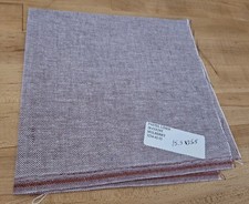 Zweigart PASTEL LINEN 28 Ct Cross Stitch MULBERRY 15.5"x15.5"