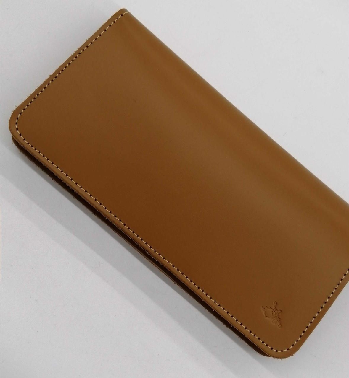 Kawatako Long Wallet Camel Used image 6