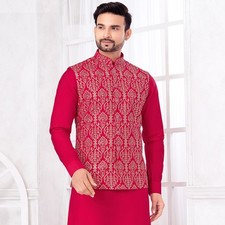 3 Pc Indian Mens Wedding Bollywood Traditional Ethnic Wear Kurta Payjama India
