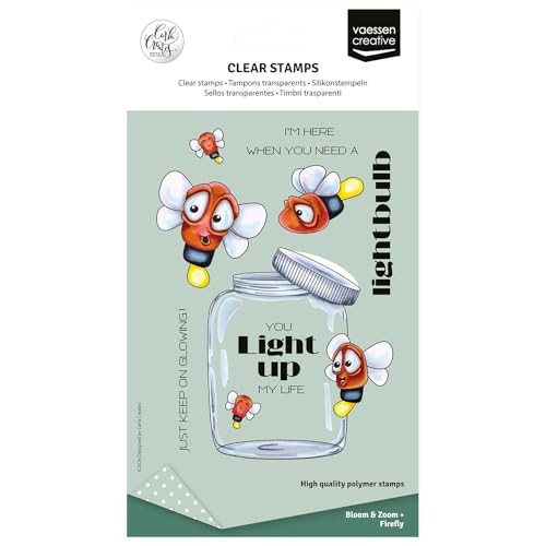 Silikonstempel Vaessen Creative Firefly 11 Motive FüR Diy, Karten, Scrapbooking-image