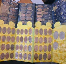 Walt Disney World Parks Pressed Coin Collection Book  Full Pennies Retired