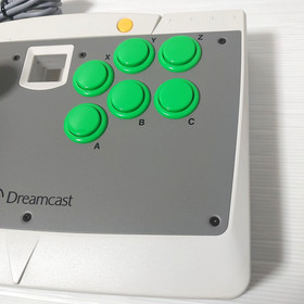 Sega Dreamcast Arcade Stick HKT-7300 Controller with Box Tested Import Japan