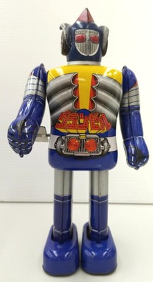 Popy Tin Wind-up Toy Super rare Space Ironmen Kyodyne Granzel F/S FEDEX 2