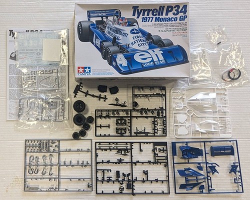 TAMIYA 1/20 20053 TYRRELL P34 1977 MONACO GP (INCOMPLETE)