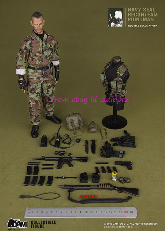 Damtoys 93007 1/6 Navy Seal Reconteam Pointman Scout Action Figure