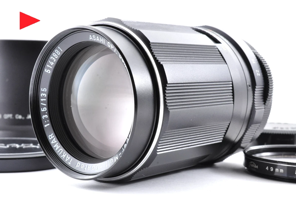Objectif Pentax Asahi Takumar 135 mm f/3,5 - Monture à vis M42 - France Objectif Pentax Asahi Takumar 135 mm f/3,5 - Monture à vis M42 - France