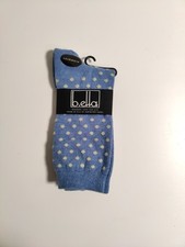 b.ella - Woman's socks - teal -67% Cashmere blend - Made in USA**C4**