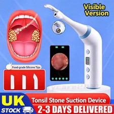 Electric Tonsil Stone Remover Tool Kit, with 300,000-pixel HD Camera & LED Light