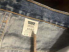 vintage 90's Levi's 505 Blue Denim 28 30 Straight Leg