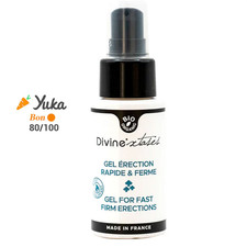 Gel stimulant d'érection rapide et ferme BIO Divinextases