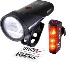 SIGMA Fahrradlicht Set Aura 100/Blaze Link (Silikonhalterung) | Innovative