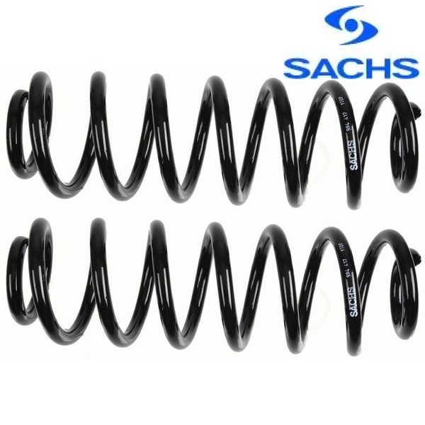 2X Fahrwerksfeder Sachs 994417 2 Federn Satz Federnsatz FüR Seat FüR VW-image