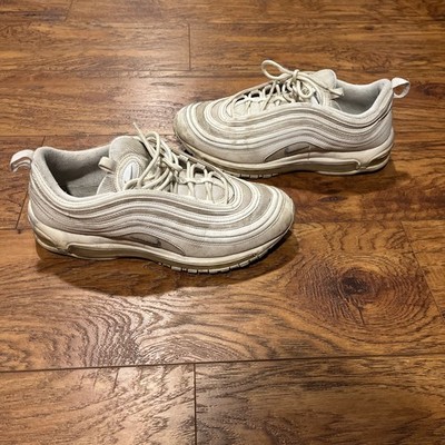 Size 10.5 - Nike Air Max 97 Triple White Wolf Gray