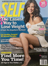 EVANGELINE LILLY "LOST" November 2006 SELF Magazine