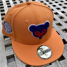 Chicago Cubs Wrigley Patch Serape UV New Era 59FIFTY LEADERS 1354 Hat 7 3/8