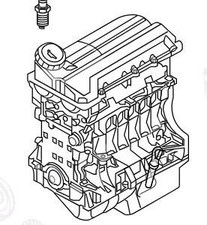 Moteur Peugeot 406