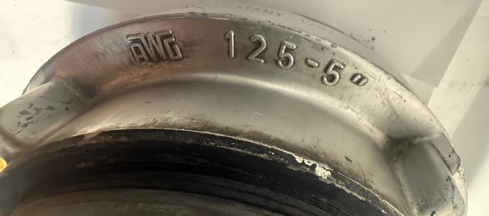 Red HEAD 4” (125) Storz X 5” NH Fire Truck Hydrant Fitting Hose Coupler 45 - Image 2 of 4