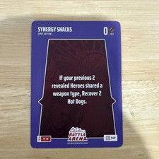 Bo Jackson battle arena synergy snacks PL-30