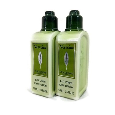L OCCITANE Verbena Body Lotion 75ML  X 2 (Total 150ML)NEW