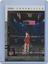 2025 Panini Caitlin Clark Chronicled WNBA #42 Indiana Fever