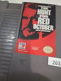 2 juegos Nintendo NES the Hunt for Red October + Arch Rivals wt12 26325