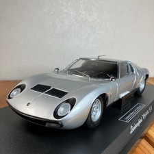 Kyosho 1/18 Lamborghini Miura P400SV Silver #QYHD7R