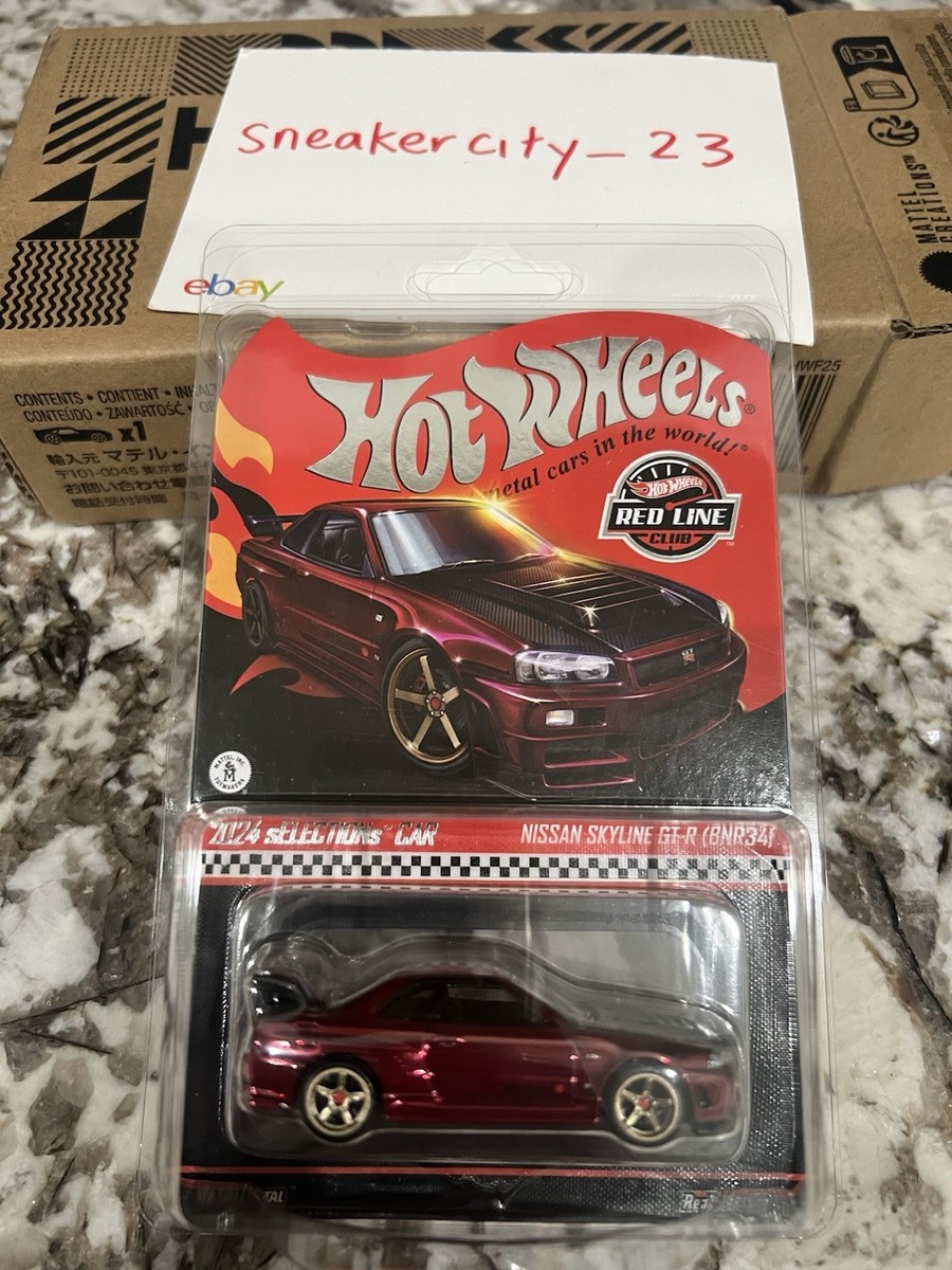 🔥 Hot Wheels RLC Exclusive Selections Red Nissan Skyline GT-R
