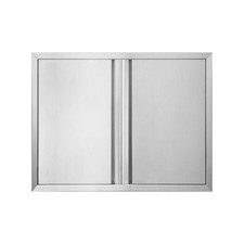 Outdoor Kitchen BBQ Access Doors 26"x24" 304 Stainless Steel for Grill Island