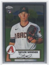 #133 2021 Topps Chrome Platinum Anniversary { Taylor Widener RC Diamondbacks