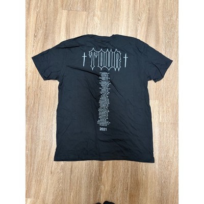 The Thread Shop 21 Savage 2021 Tour T-Shirt Black Delta Delta Gamma Mens Large
