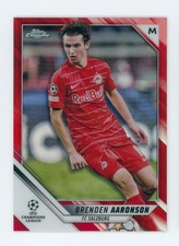 2021-22 Topps Chrome Red Bull Salzburg Team Soccer Cards Checklist 11