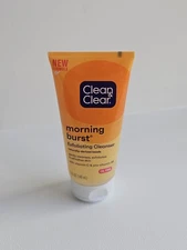 Clean & Clear Morning Burst Oil-Free Facial Scrub For All Skin Types, 5 Fl. Oz.