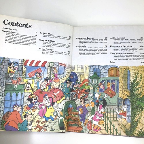 Vintage 1980s Walt Disney How It Works Kids Books - Imagen 7 de 10
