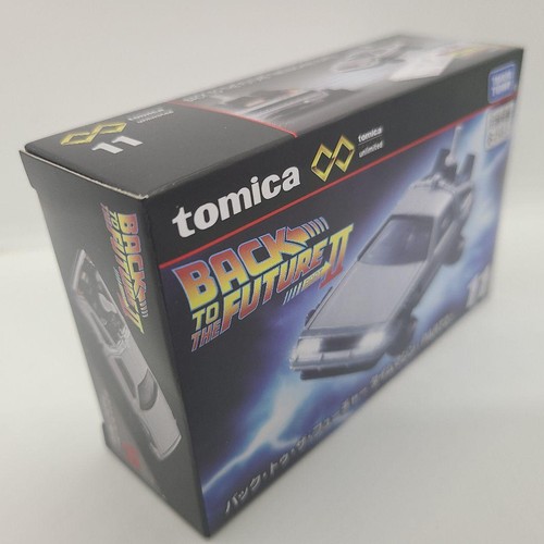 Tomica Premium Back to the Future Part 2 Time Machine 1:64 Scale Used - Picture 2 of 15