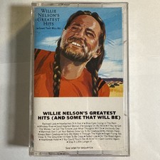 Willie Nelson's Greatest Hits And Some That Will Be Cassette Tape 1981 CBS