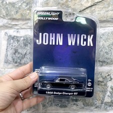 Greenlight Hollywood 1/64 1968 Dodge Charger RT John Wick Black Limited Edition