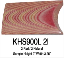 UltreX Linen Micarta Knife Handle Slab 3/8” x 5” x 10”  Norplex USA Assortment