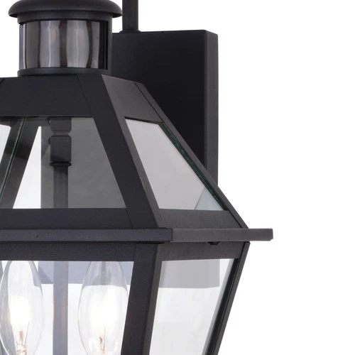 Vaxcel Lighting T0597 Nottingham 2 Light 17" Tall Outdoor Wall - Black - Picture 4 of 12